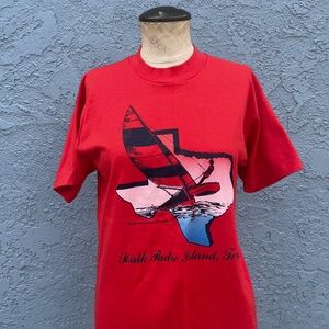80s South Padre Island Tee vintage Texas t shirt sailing